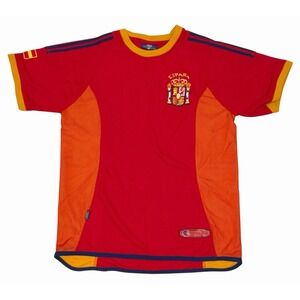 Spain National Team Official Jersey World Cup 2002 Raul #10 Espana Youth 12/14